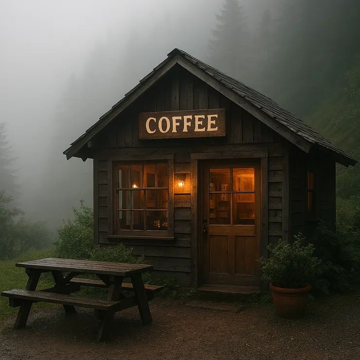 【咖啡靈異十夜談】第九夜：霧裡的摩卡  山裡的咖啡屋