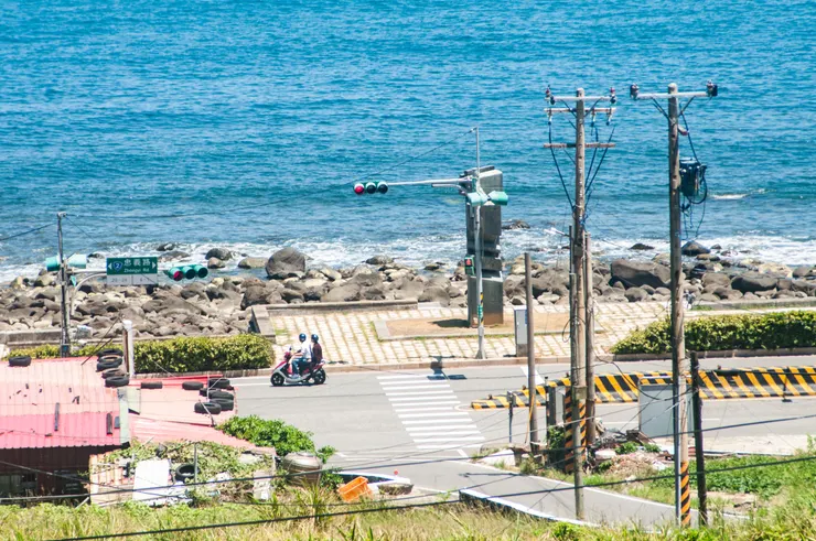 7年前意外的跳石海岸景色。