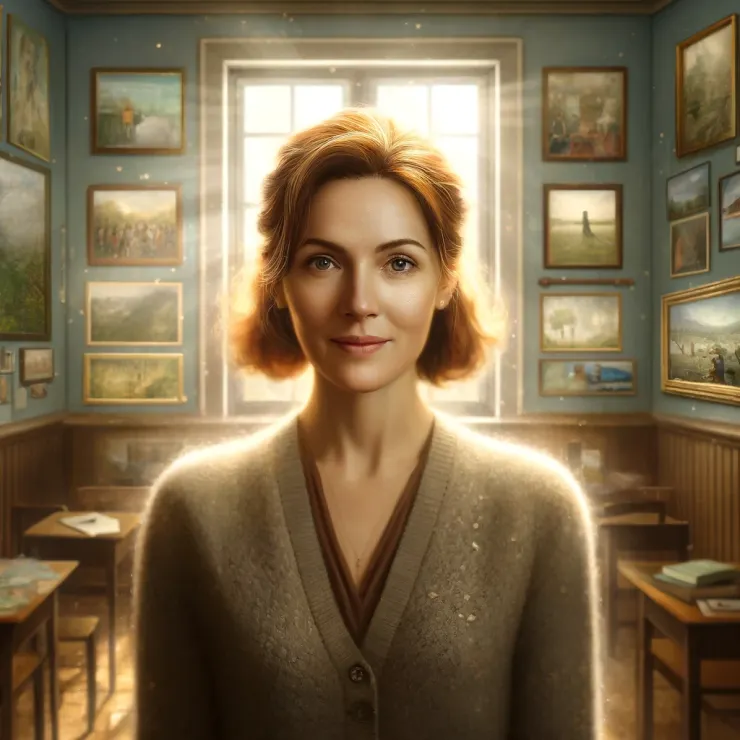 The clock chimed, pulling her from the past. Jane knew it was time to step out into the day, to add more to her life's vibrant mosaic.