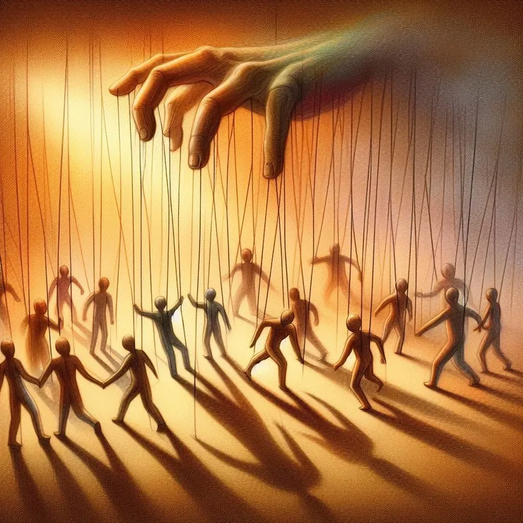 作者以 Bing Image Creator 生成圖像，靈感來自《世界之謎》詩作意象（僅供本文使用，未經授權請勿擷取或另作用途。）