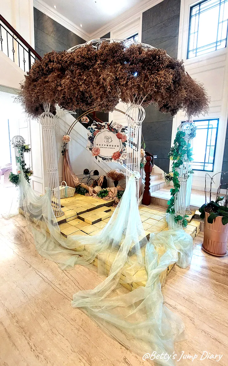▲港南艾茉爾婚宴會館/圖片來源:Betty's Jump Diary
