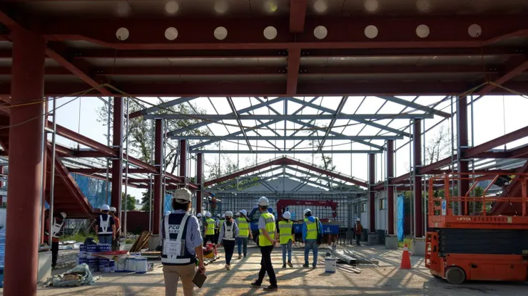 上週筆者承辦工程之局工程督導小組蒞臨督導，同樣力拼市長卸任前剪綵