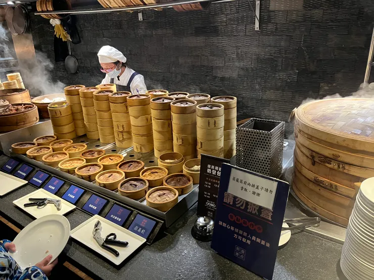  很多種類的港點