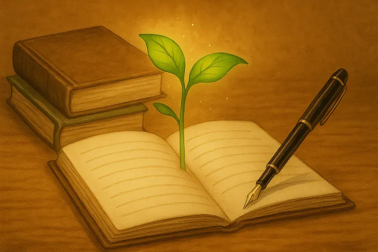 文字慢慢翻動,勇氣從縫隙裡冒出頭來。