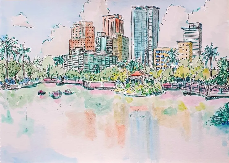 國父紀念館翠湖