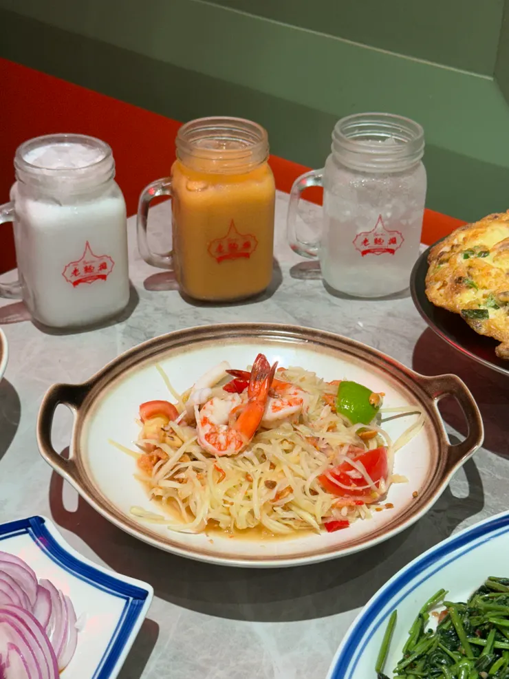 🇹🇭涼拌木瓜絲＋海鮮 $230