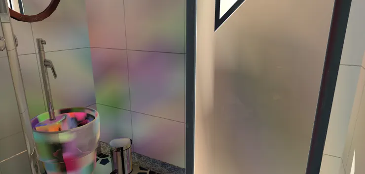 其實洗衣機應該放進洗手間，讓位給雪櫃，但看樣子沒可能了。