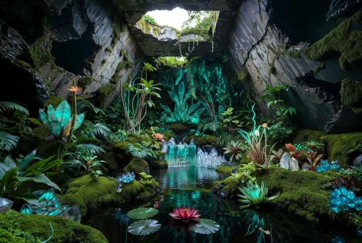 心中充滿濃霧的湖泊，蘊含生機蓬勃的秘密花園。