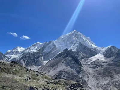 行間見岳  離憂成詩