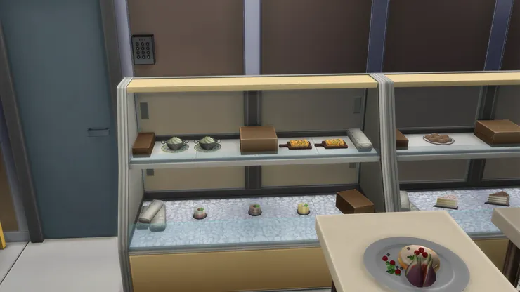 還有一些甜點，例如布丁、果撻。