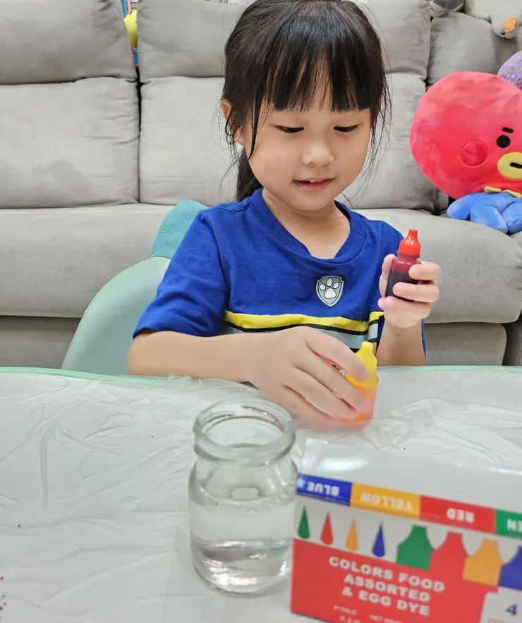 步驟3：挑選顏料顏色