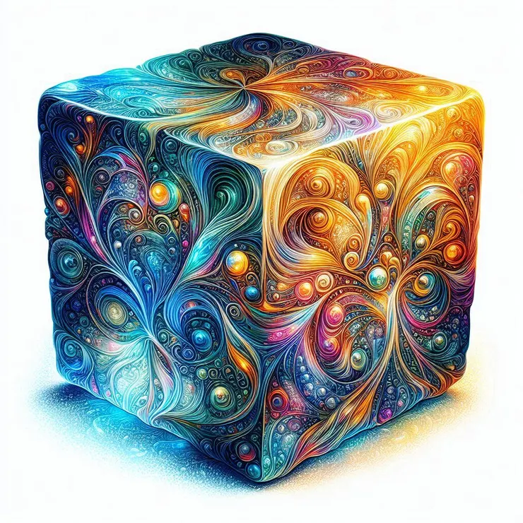 這麼美的冰塊難怪捨不得融化了