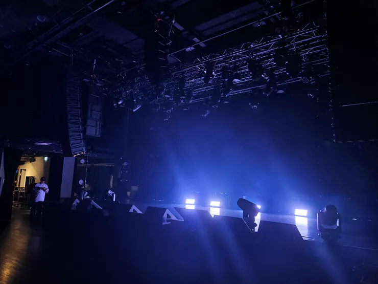 活動開始前的舞台