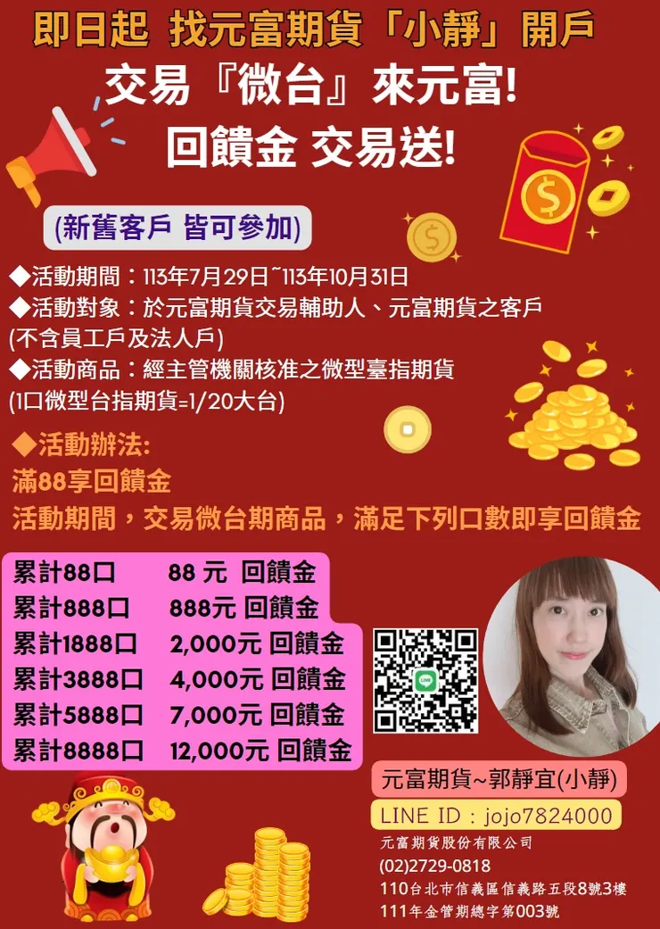 微台指手續費優惠