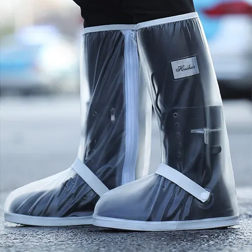 高筒加厚防水雨鞋套