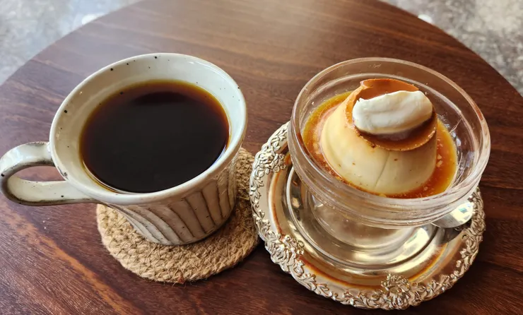 搭配上他家的布丁！讚啦！