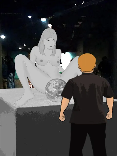 圖5：博物館中的產世女神像。