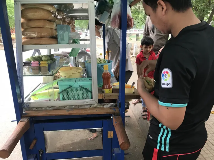 隨處可見的攤車