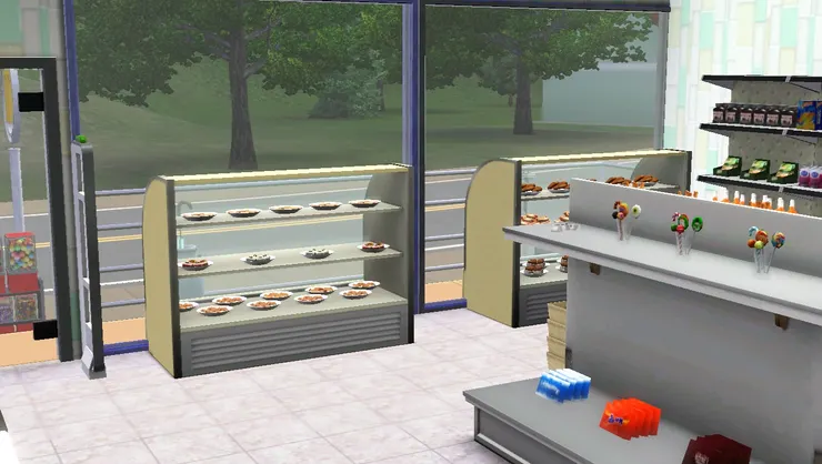 沒有人可以抗拒食物，尤其是美食，所以新鮮香甜的麵包糕點便放在櫥窗前吸引客人。