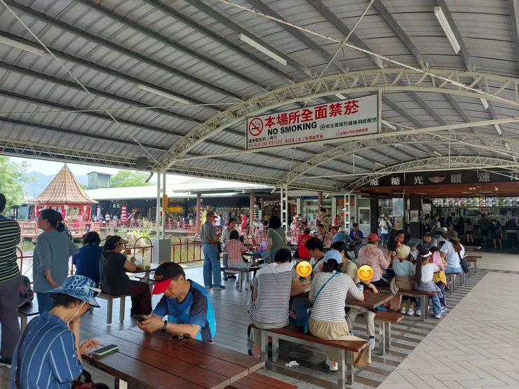 花蓮糖廠遊客很多 / 林鴻鈞@並木居