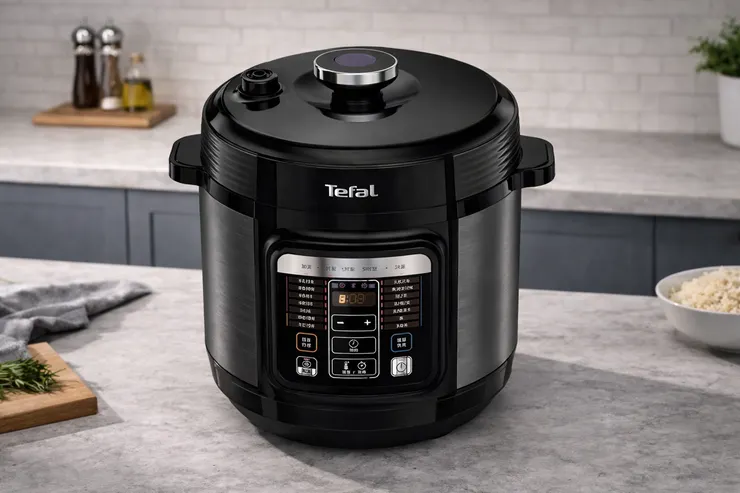Tefal法國特福 饗味智能萬用鍋-森林黑(壓力鍋/舒肥)