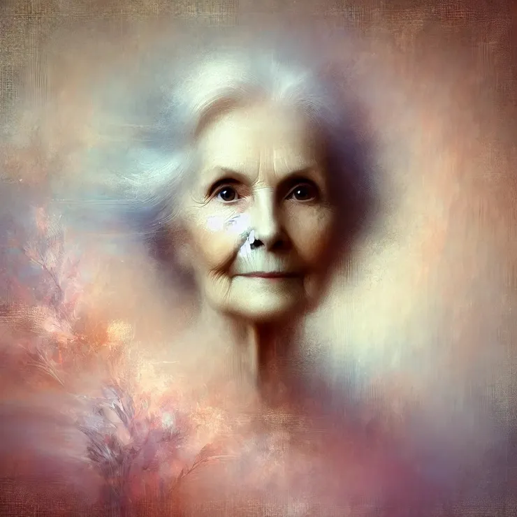 This particular image had been passed to her by a family desperate to remember someone, to give form to their ancestor's forgotten name. But even the image was unclear, the colors faded, the lines soft and barely discernible.