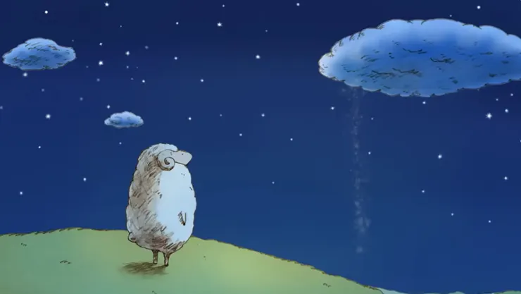 圖片來源：RAM WIRE 『僕らの手には何もないけど、』Music Video ・「象の背中」の城井文が描くショートアニメ