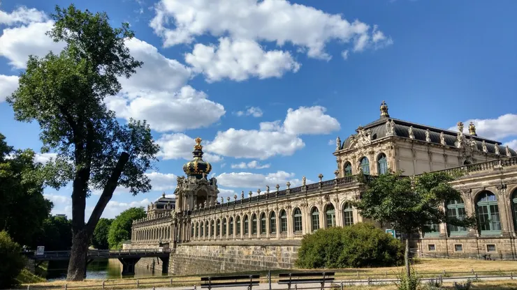 茨溫格宮 Dresdner Zwinger的皇冠門