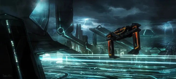 【創：光速戰技】美術概念圖。來源：Dylan Cole Studio