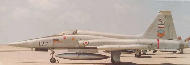 巴勒維時代的伊朗空軍F-5A