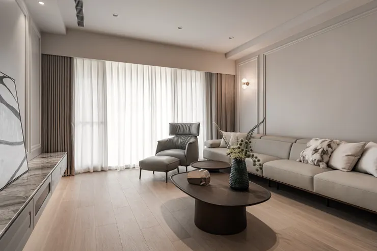 (作品呈現:美術園邸-老屋蛻變:輕美式風格的優雅重塑|高雄藝瓦室內設計)