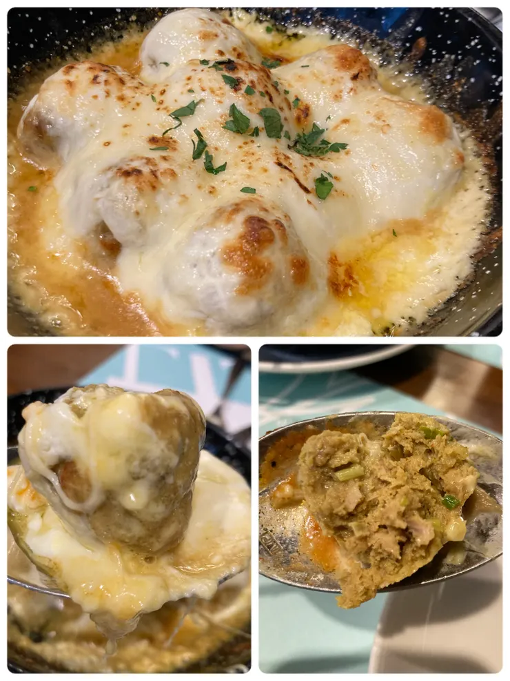 焗烤咖哩肉球 350元