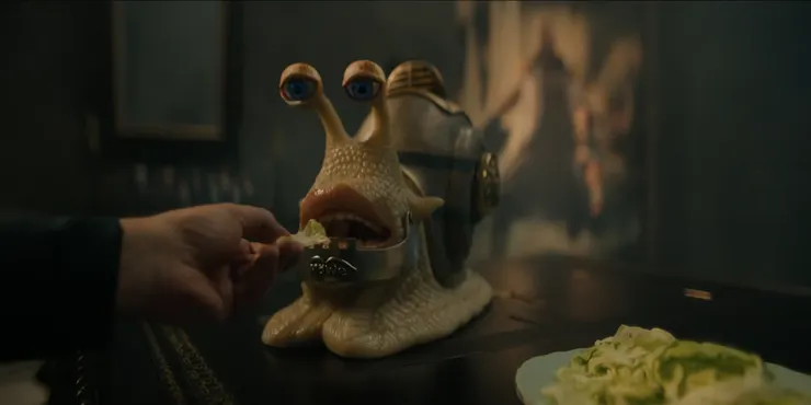 電話蟲生動到第一次看有點不舒服。大成功。｜《航海王》劇照