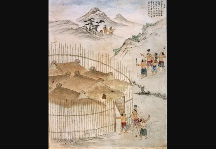 住在山區的平埔族人也被派駐守隘監控生番的任務，往往一年當中大半年都不能回村，造成耕作荒廢