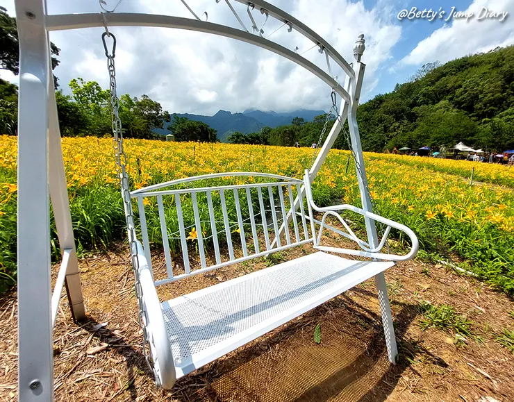 ▲2025花現台七「桃園繡球金針農遊趣」/ 圖片來源：Betty's Jump Diary