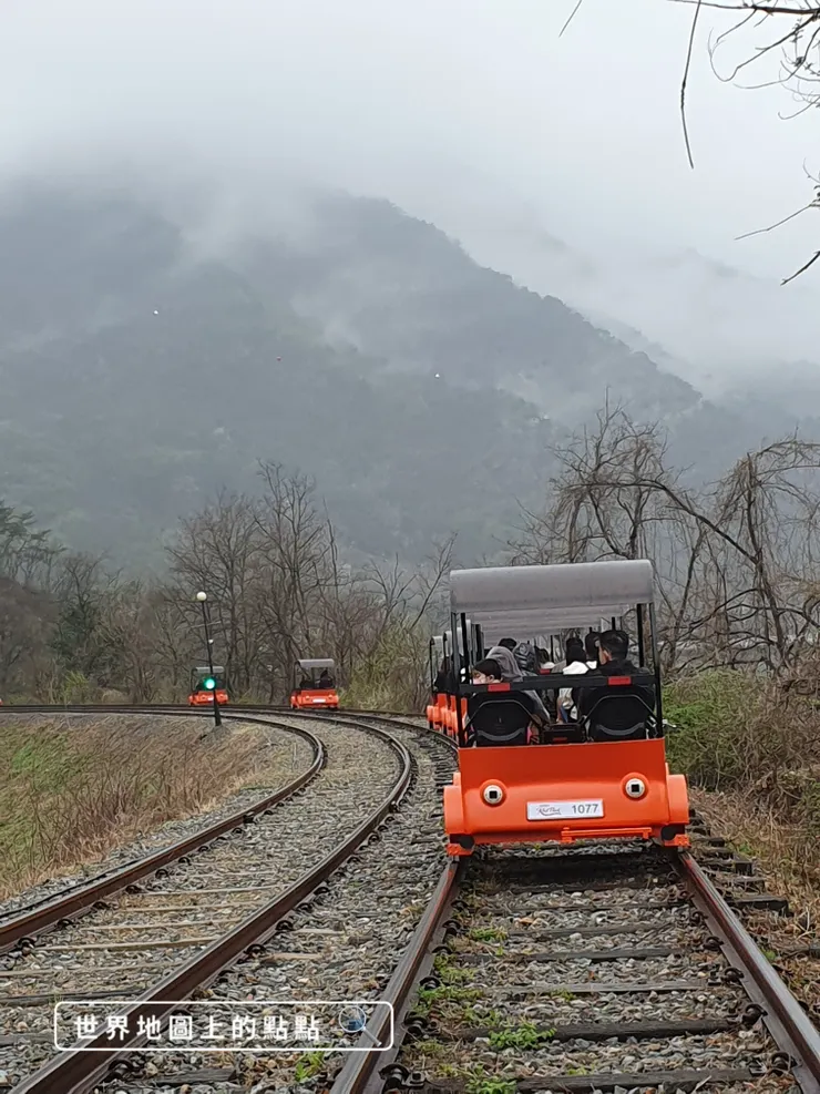 鐵道自行車駕駛時須維持安全距離