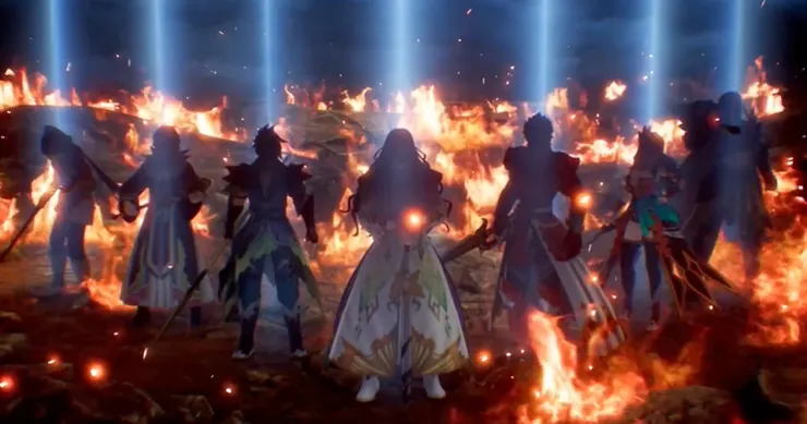 傳說，消失的七英雄會再次出現拯救世界。