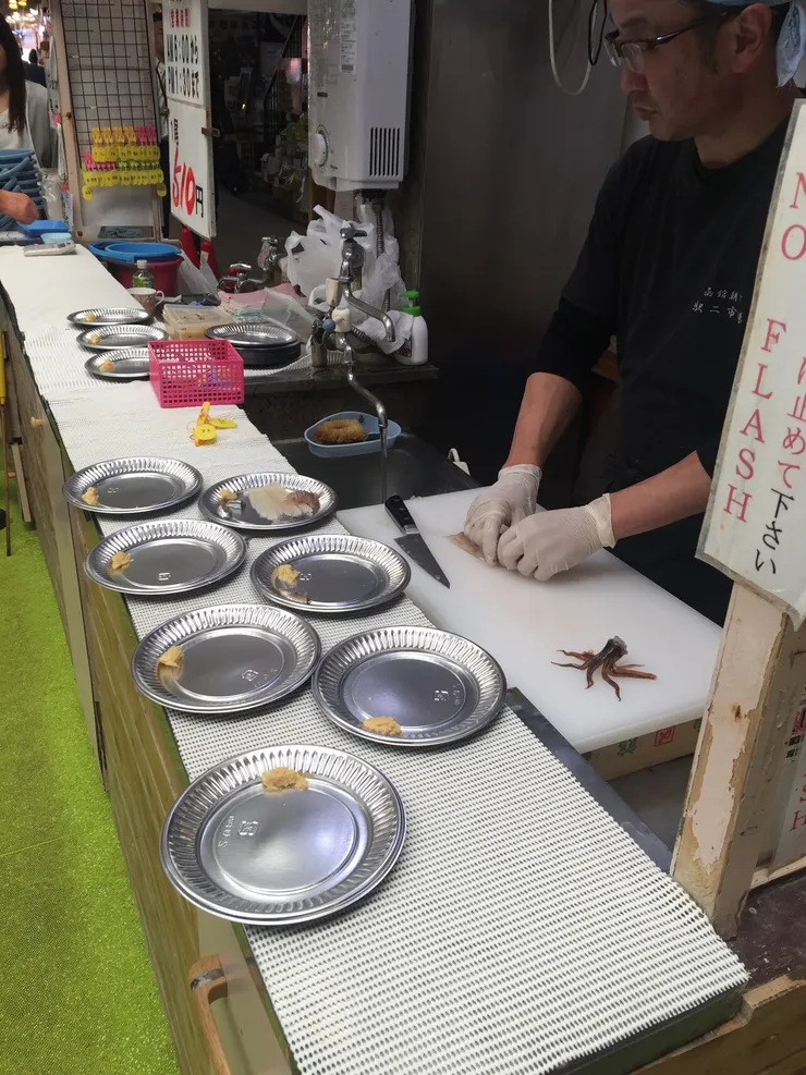 請老闆幫忙做成生魚片