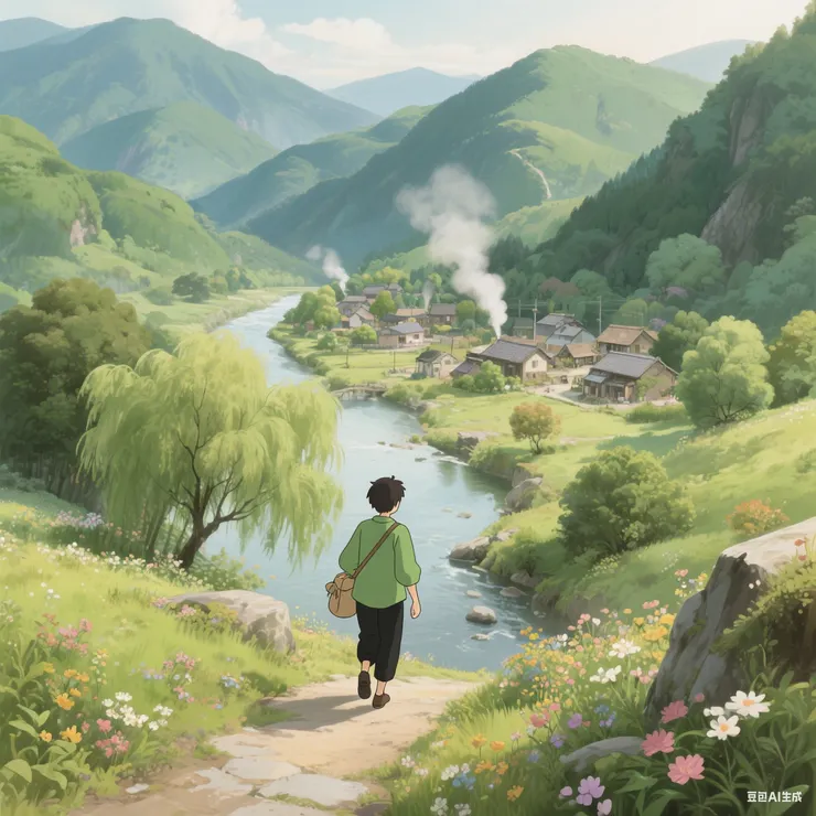 2025.5.13山重水復疑無道路　柳岸花明又一村 山重水複疑無路