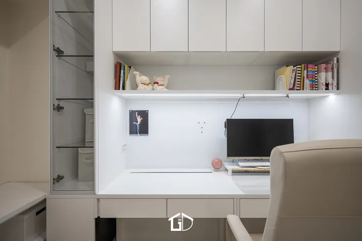 矩設計|柔皙|書房