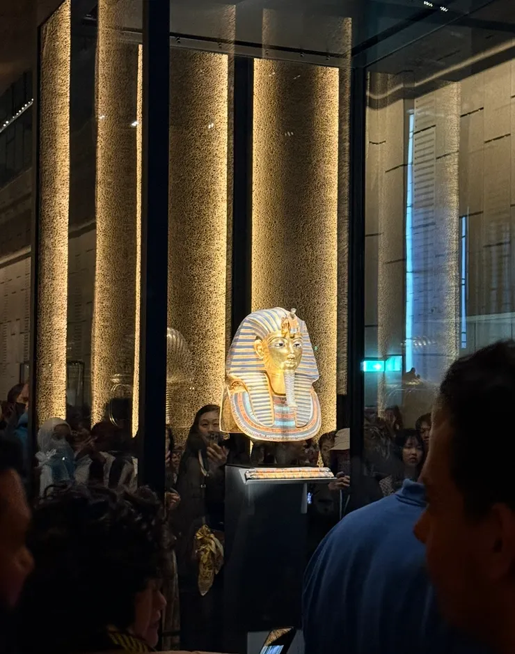 最著名的圖坦卡門黃金面具