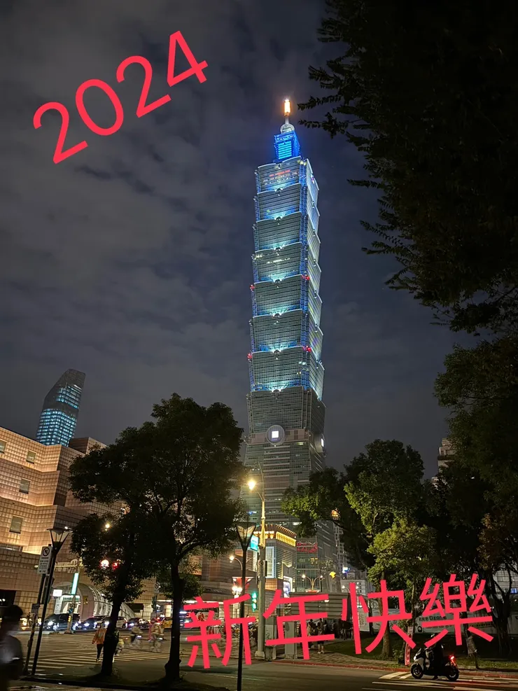 攝於2023年12月30日(人少的時候,提早佈局)