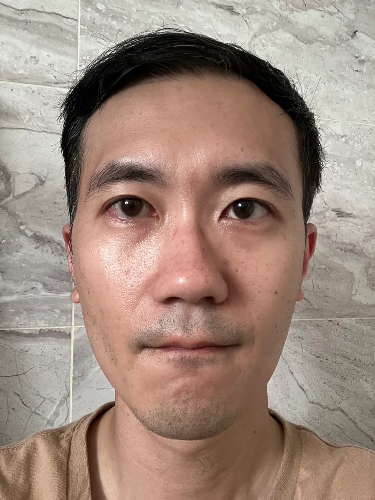 整體暗沈的部分全部開始提亮
