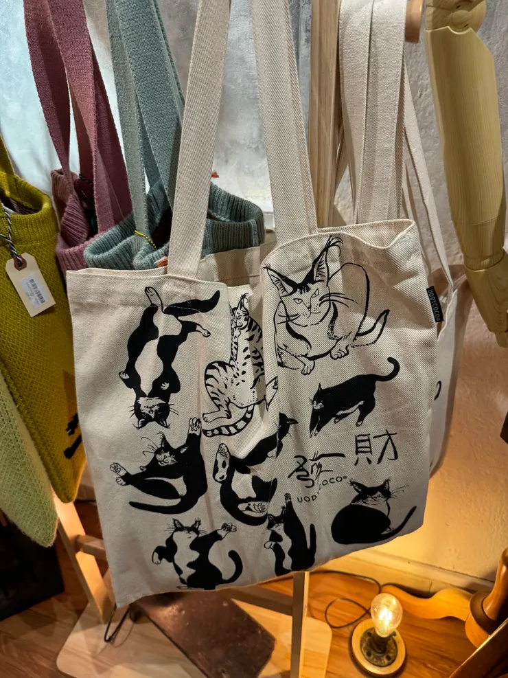 發財貓帆布袋