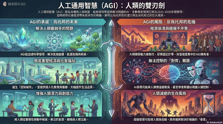 楊老師AI365 - AGI如果來,我會不會失業