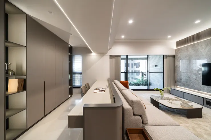 原作品連結：藝瓦設計品牌，御之苑A5，書房收納系統櫃