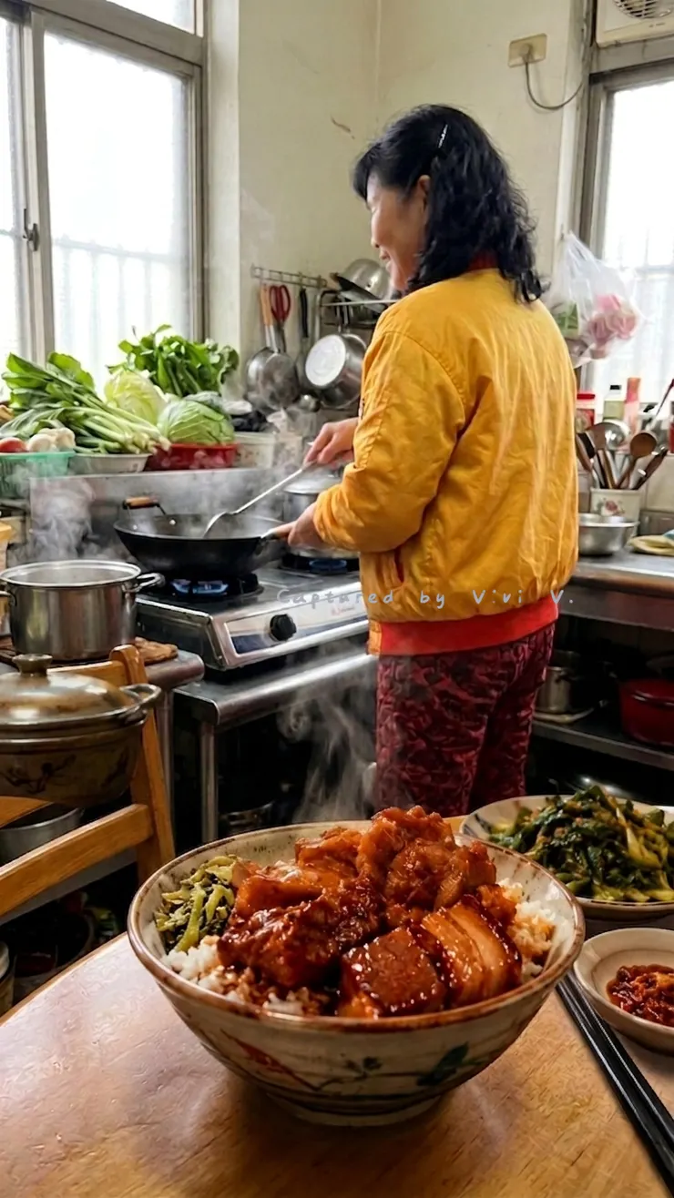 懷念母親的控肉飯