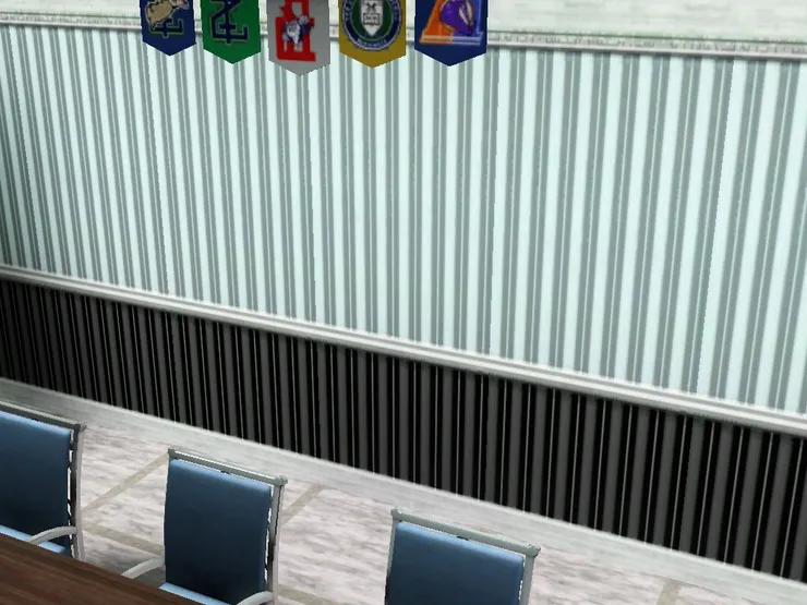 飾物就是麥可拿過的錦旗。