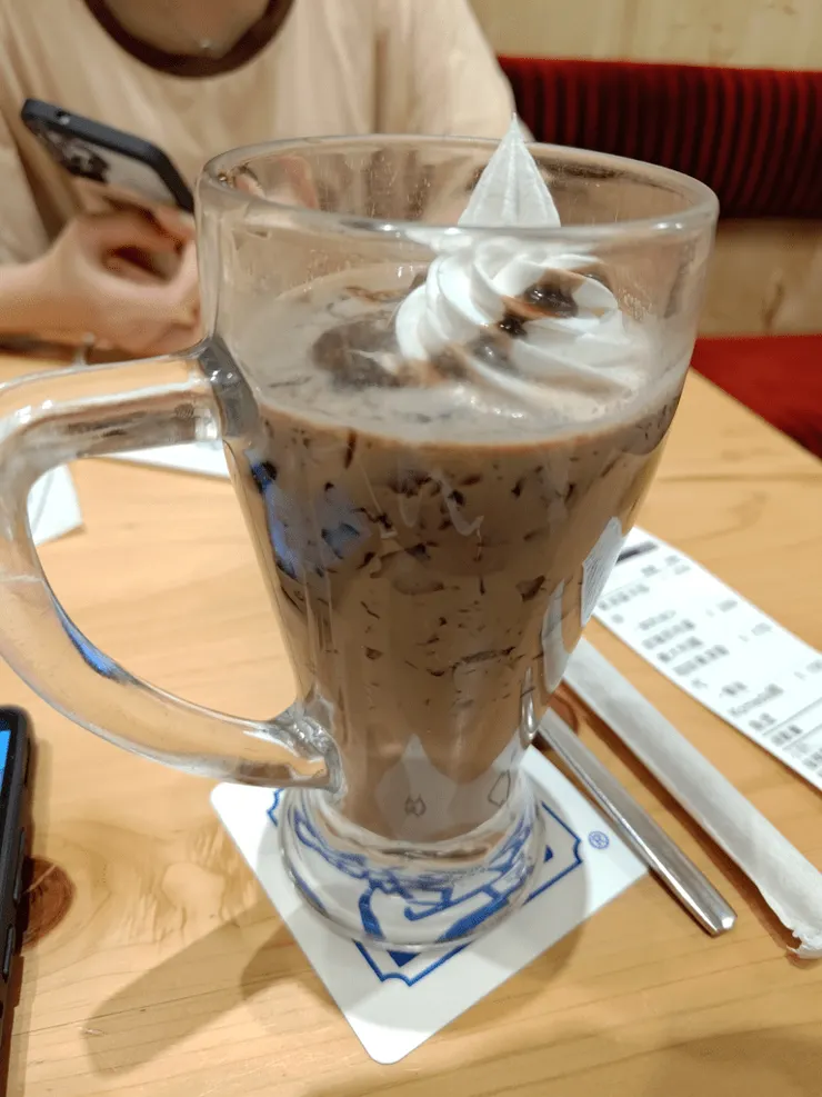 果凍摩卡咖啡奶油少