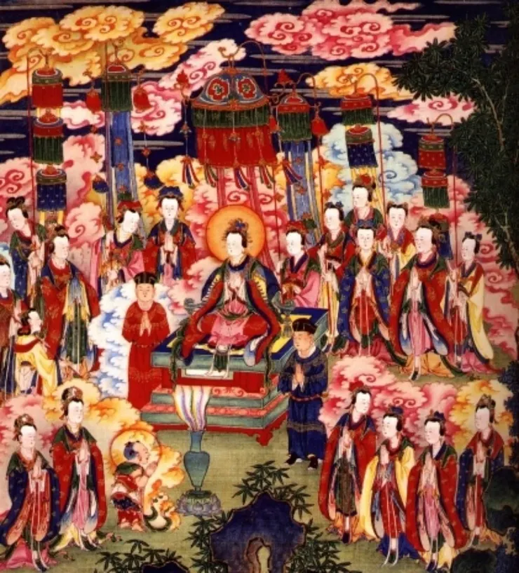 善財童子 拜守護一切城主夜神